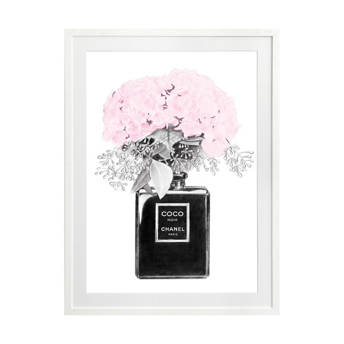 Chanel Noir Printed Wall Art