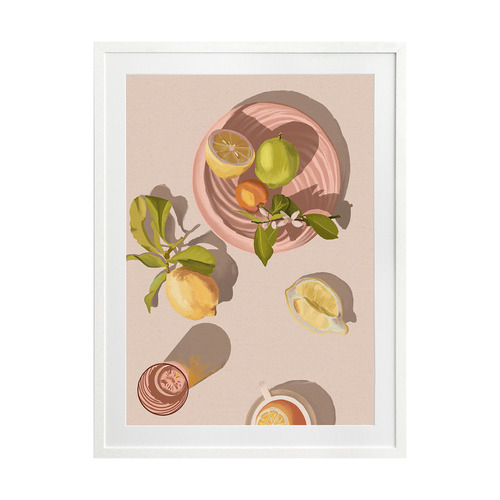 Citron Printed Wall Art