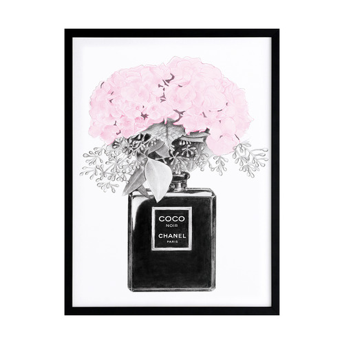 Chanel Noir Printed Wall Art