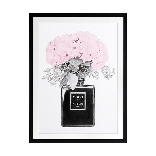 Chanel Noir Printed Wall Art
