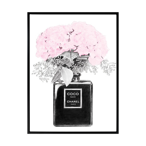 Alcove Studio Chanel Noir Printed Wall Art | Temple & Webster