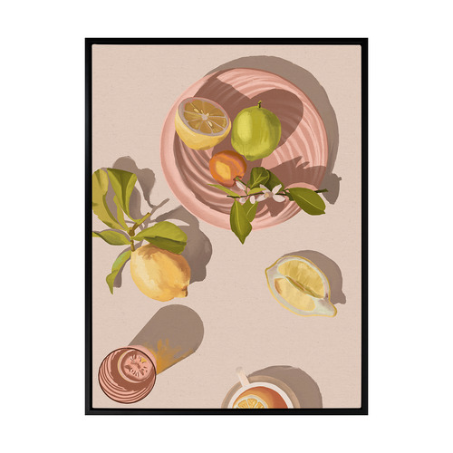 Citron Printed Wall Art