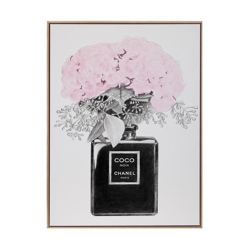 Alcove Studio Chanel Noir Printed Wall Art | Temple & Webster