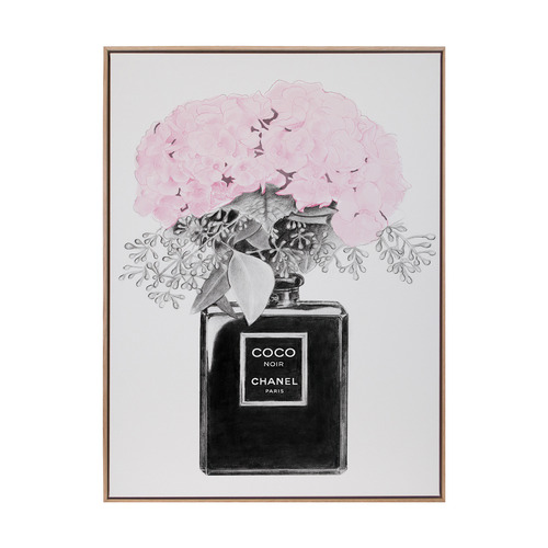 Chanel Noir Printed Wall Art