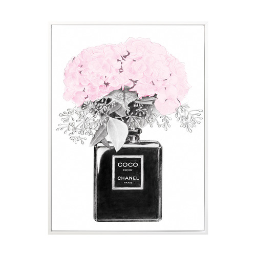 Chanel Noir Printed Wall Art