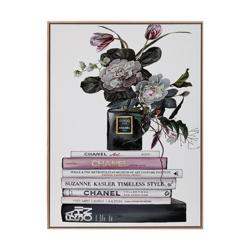 Decadent Chanel Noir Printed Wall Art