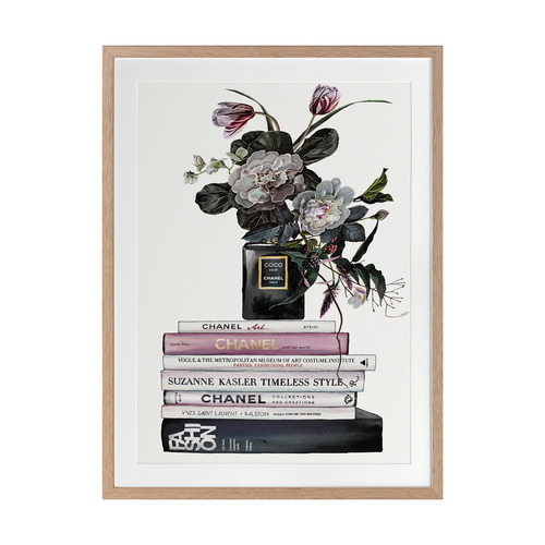 Alcove Studio Decadent Chanel Noir Printed Wall Art