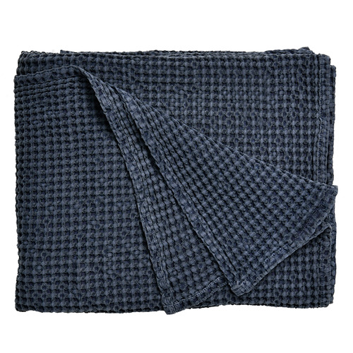 Alcove Studio Textured Cotton Blanket | Temple & Webster