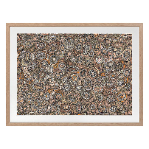 Ngapa Jukurrpa (Water Dreaming) Printed Wall Art