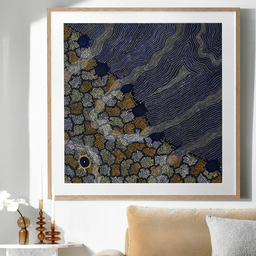 Napalijarri-warnu Jukurrpa (Seven Sisters Dreaming) Printed Wall Art