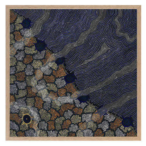 Napalijarri-warnu Jukurrpa (Seven Sisters Dreaming) Printed Wall Art