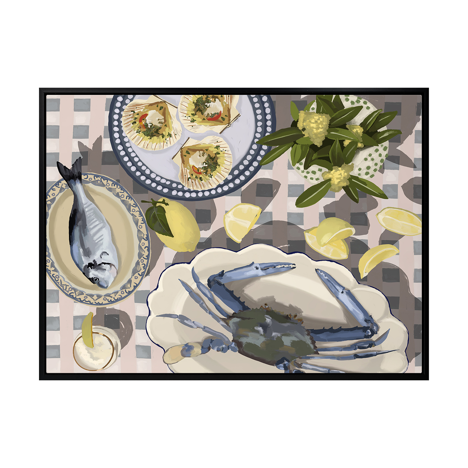 Sunset Feast Printed Wall Art