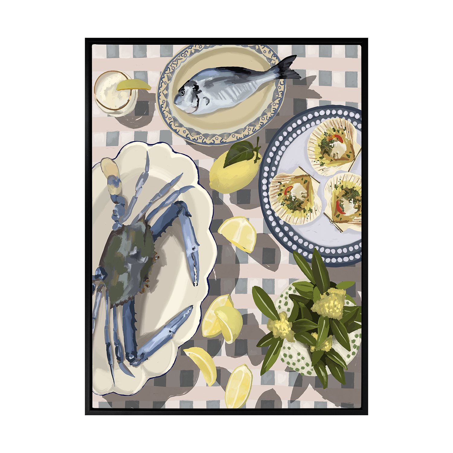 Sunset Feast Printed Wall Art