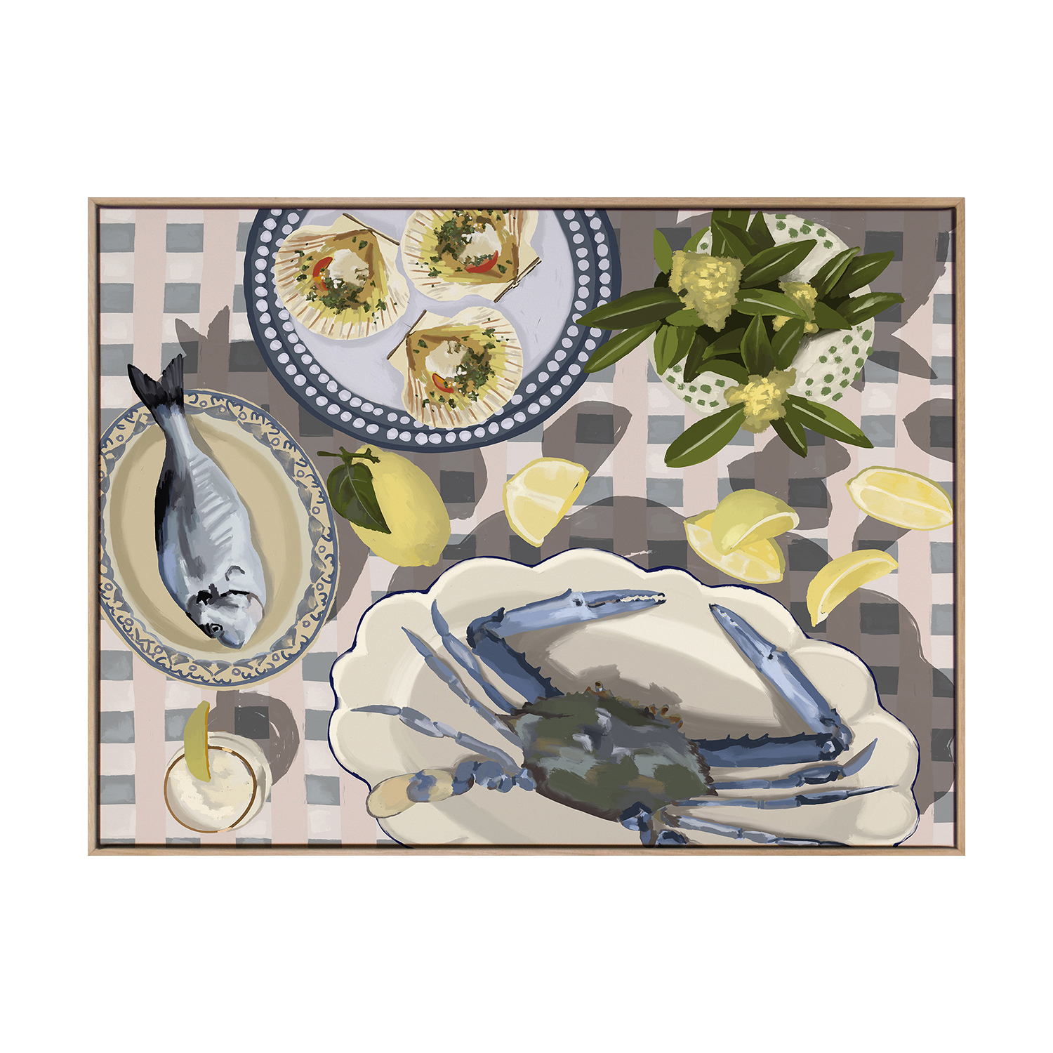 Sunset Feast Printed Wall Art