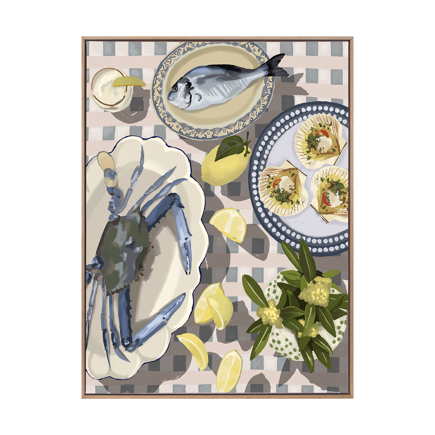 Sunset Feast Printed Wall Art
