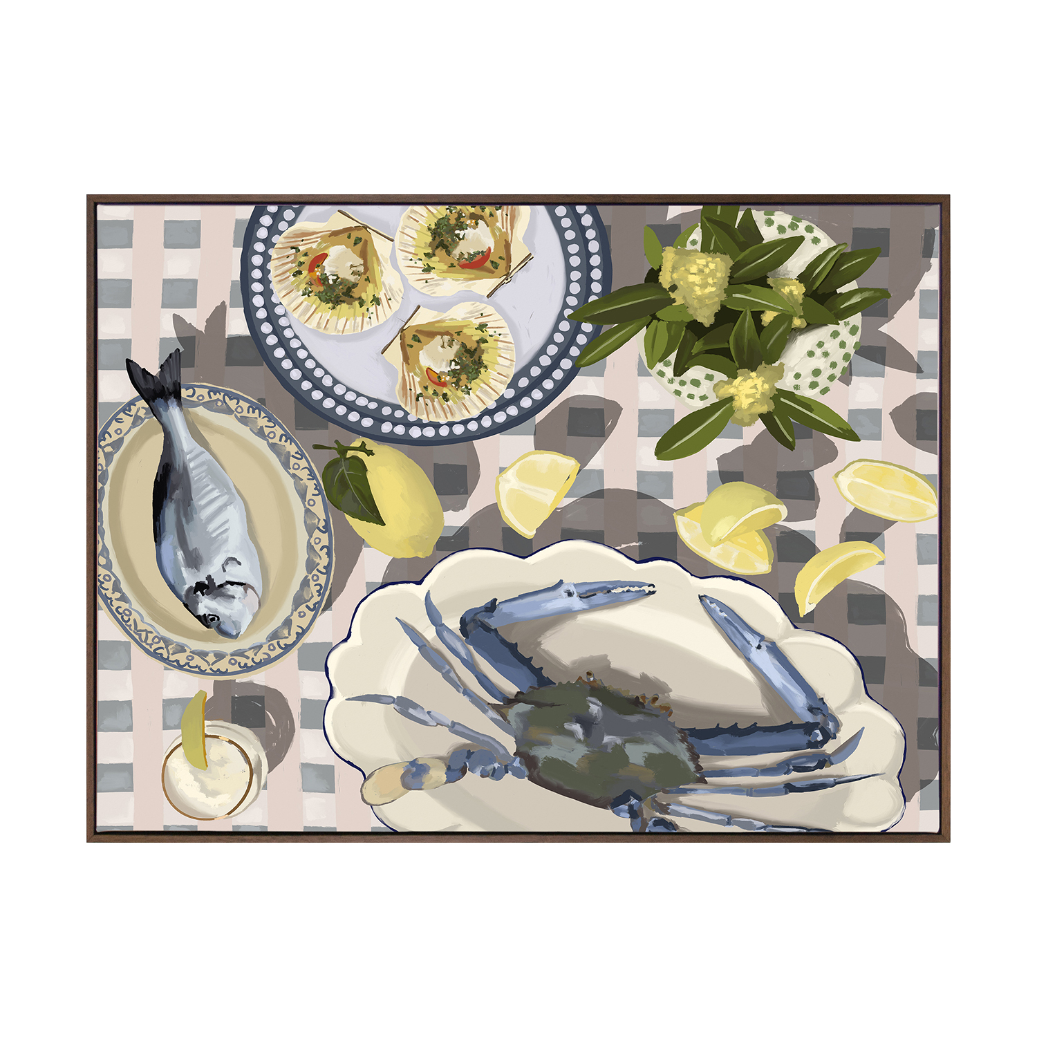 Sunset Feast Printed Wall Art