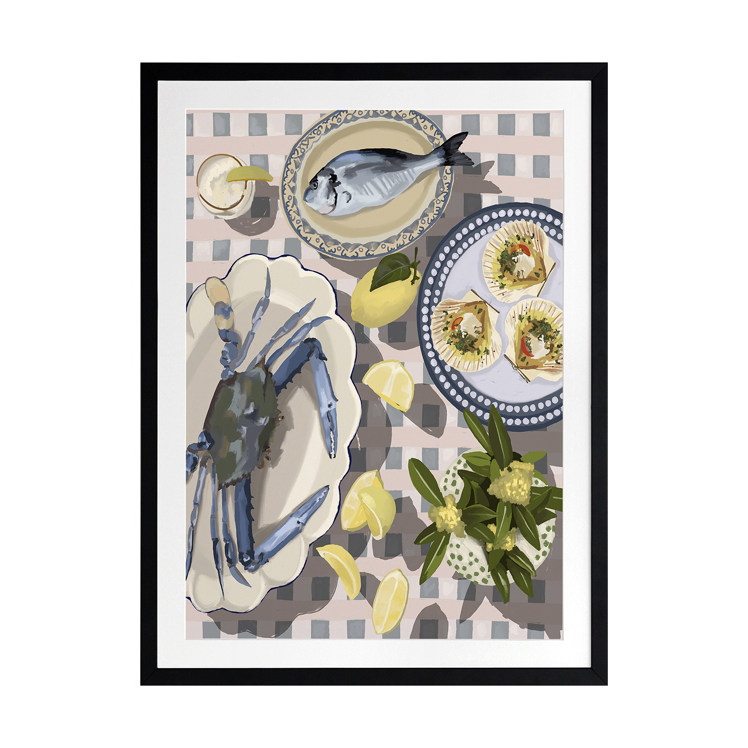 Sunset Feast Printed Wall Art