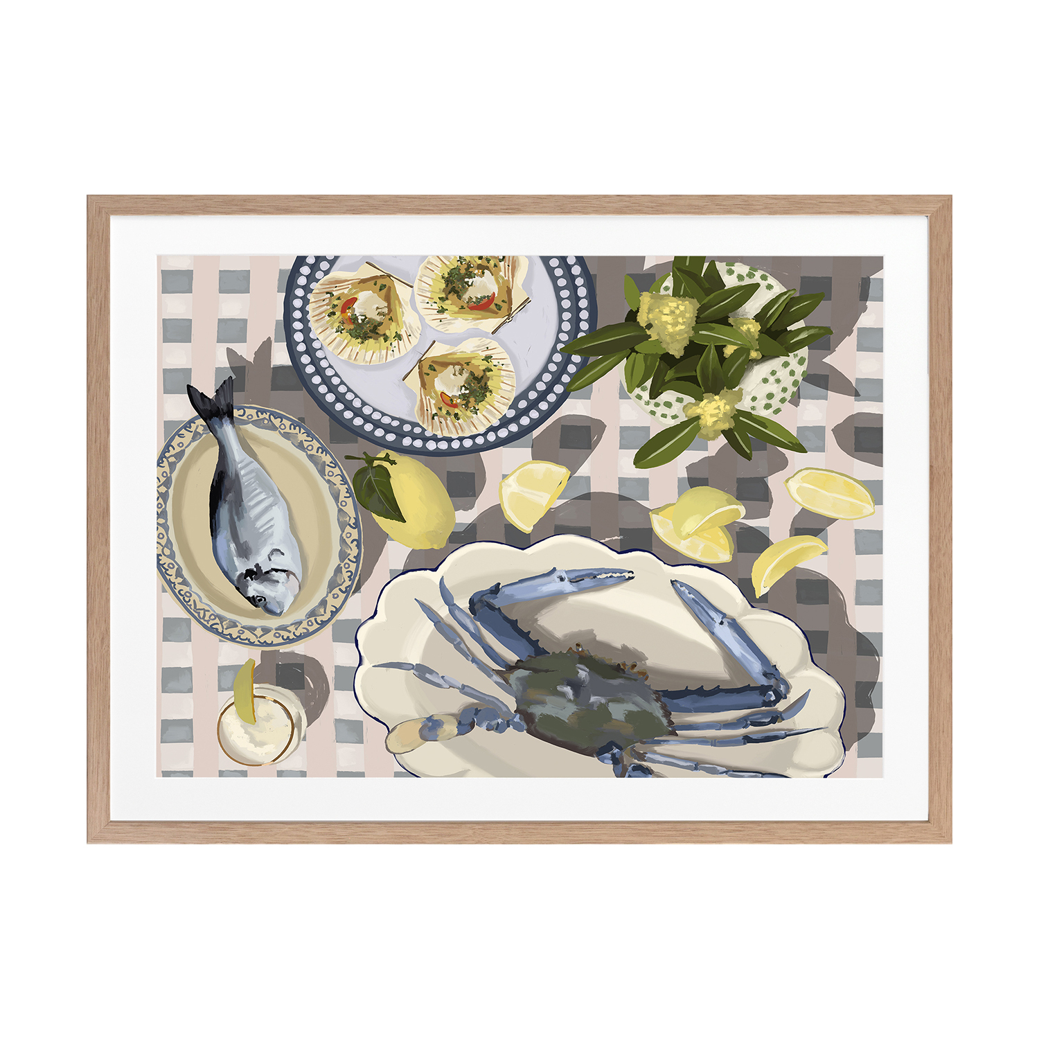 Sunset Feast Printed Wall Art