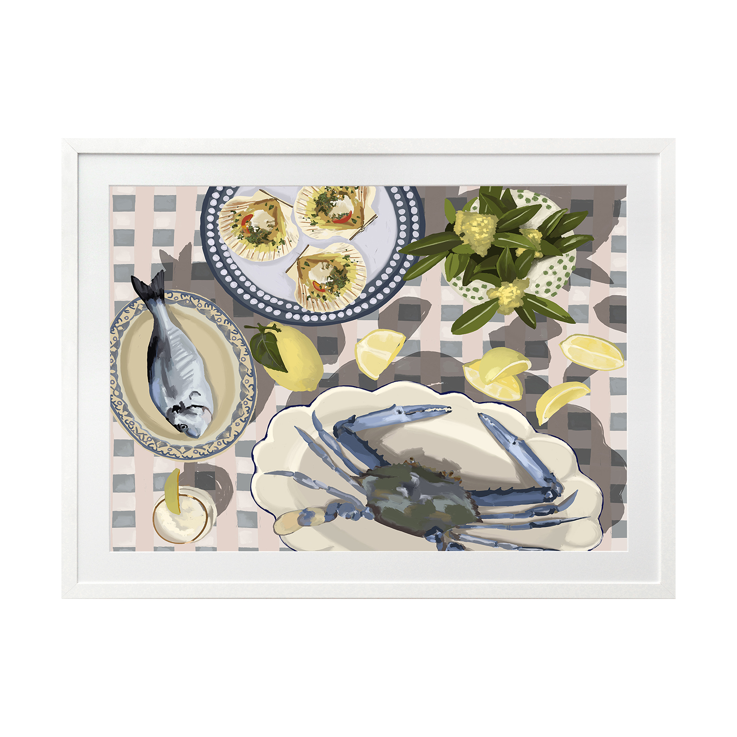 Sunset Feast Printed Wall Art