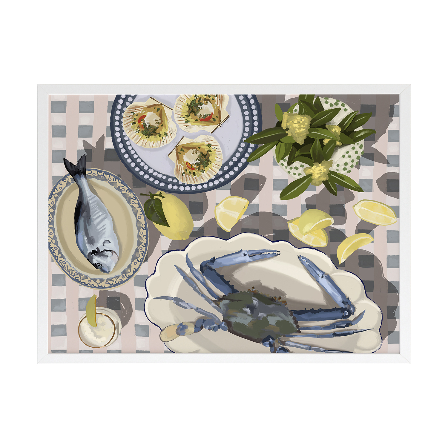 Sunset Feast Printed Wall Art