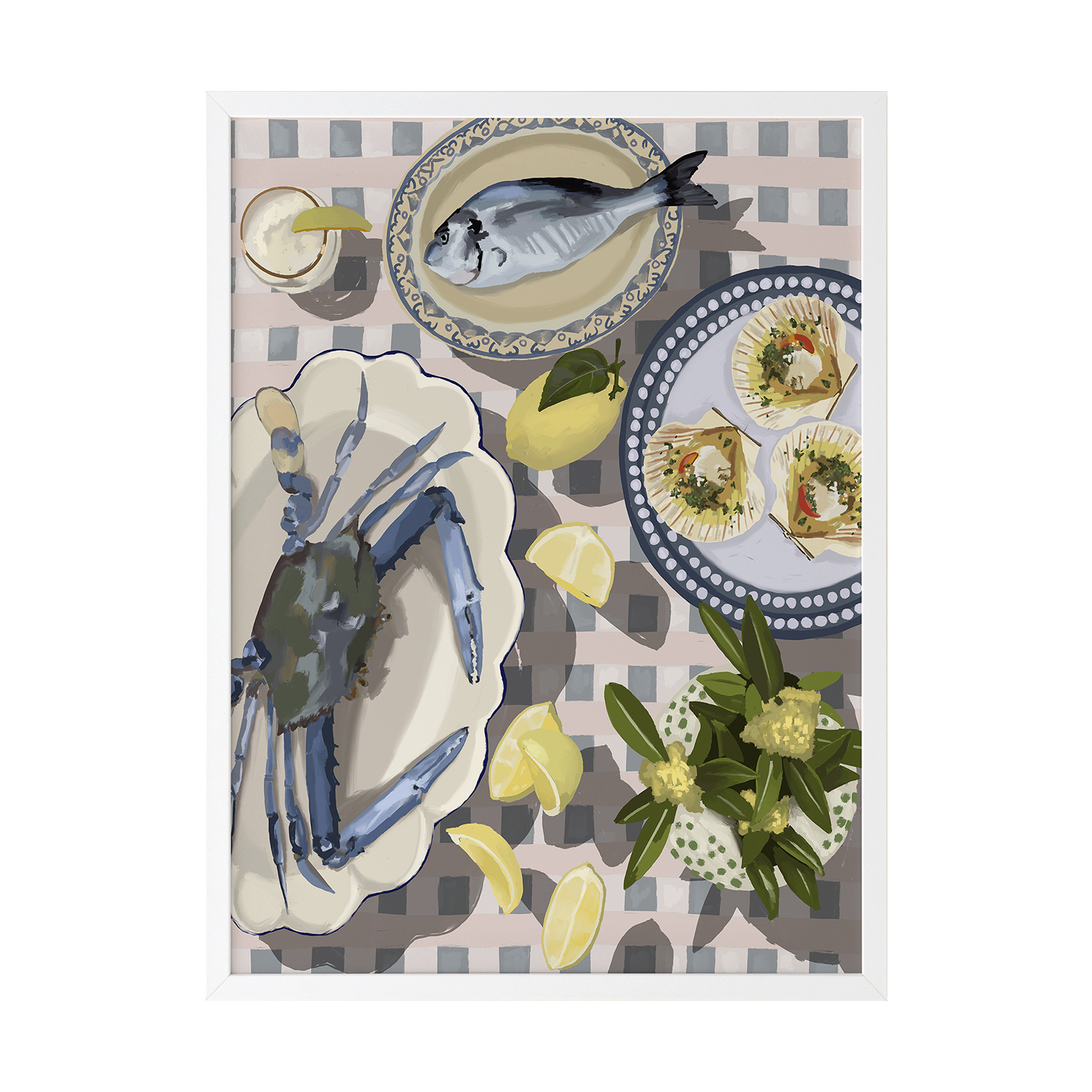 Sunset Feast Printed Wall Art