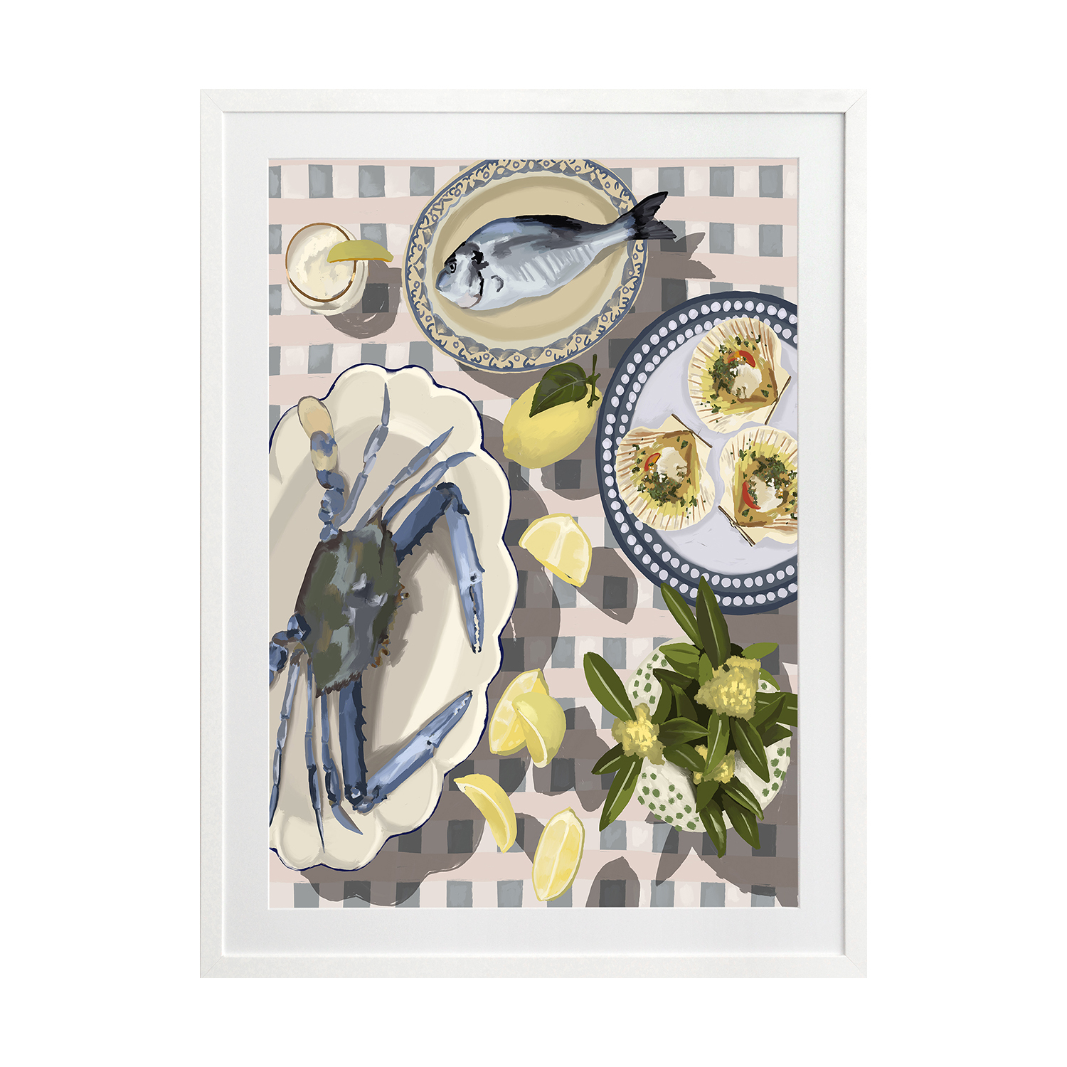 Sunset Feast Printed Wall Art