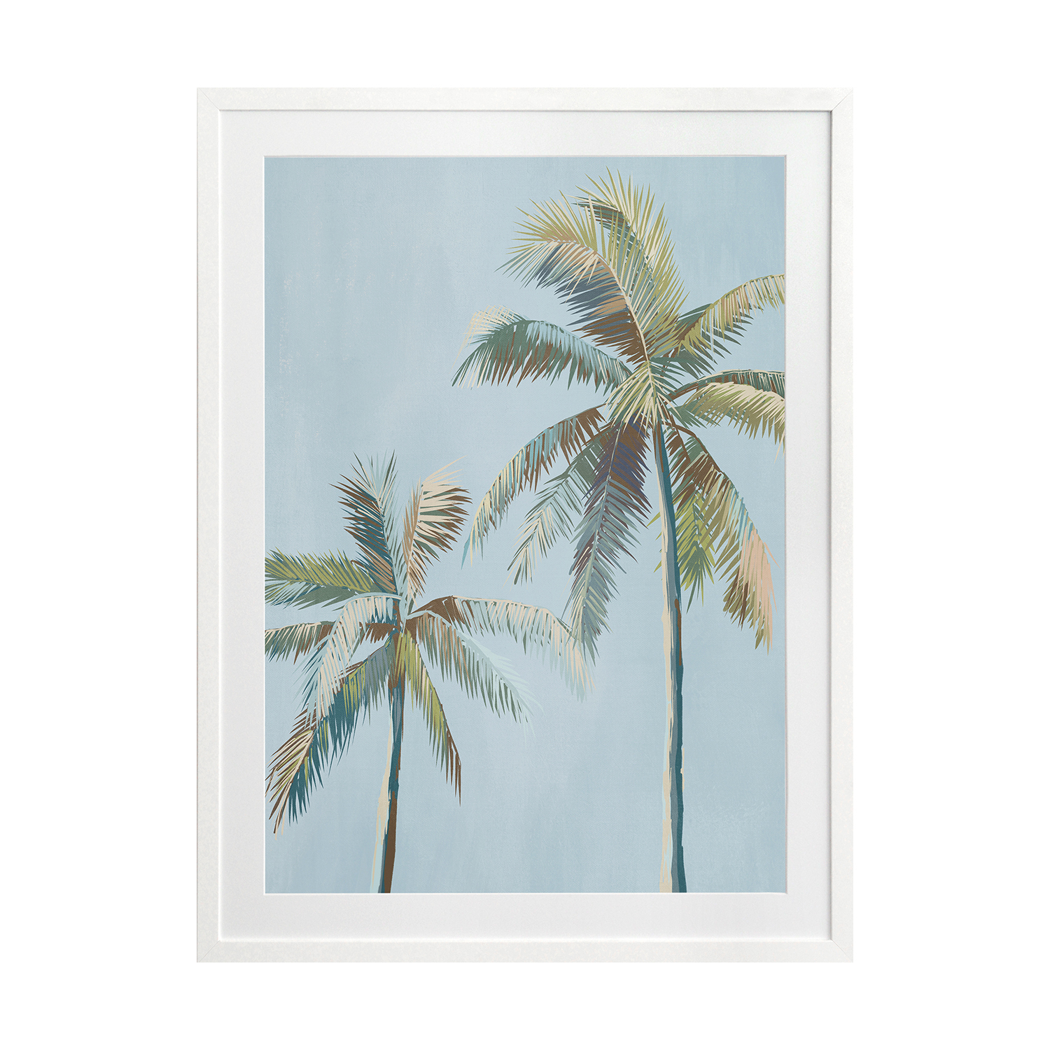 Whispering Palms Printed Wall Art