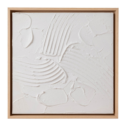 Alcove Studio White Framed Canvas Wall Art | Temple & Webster