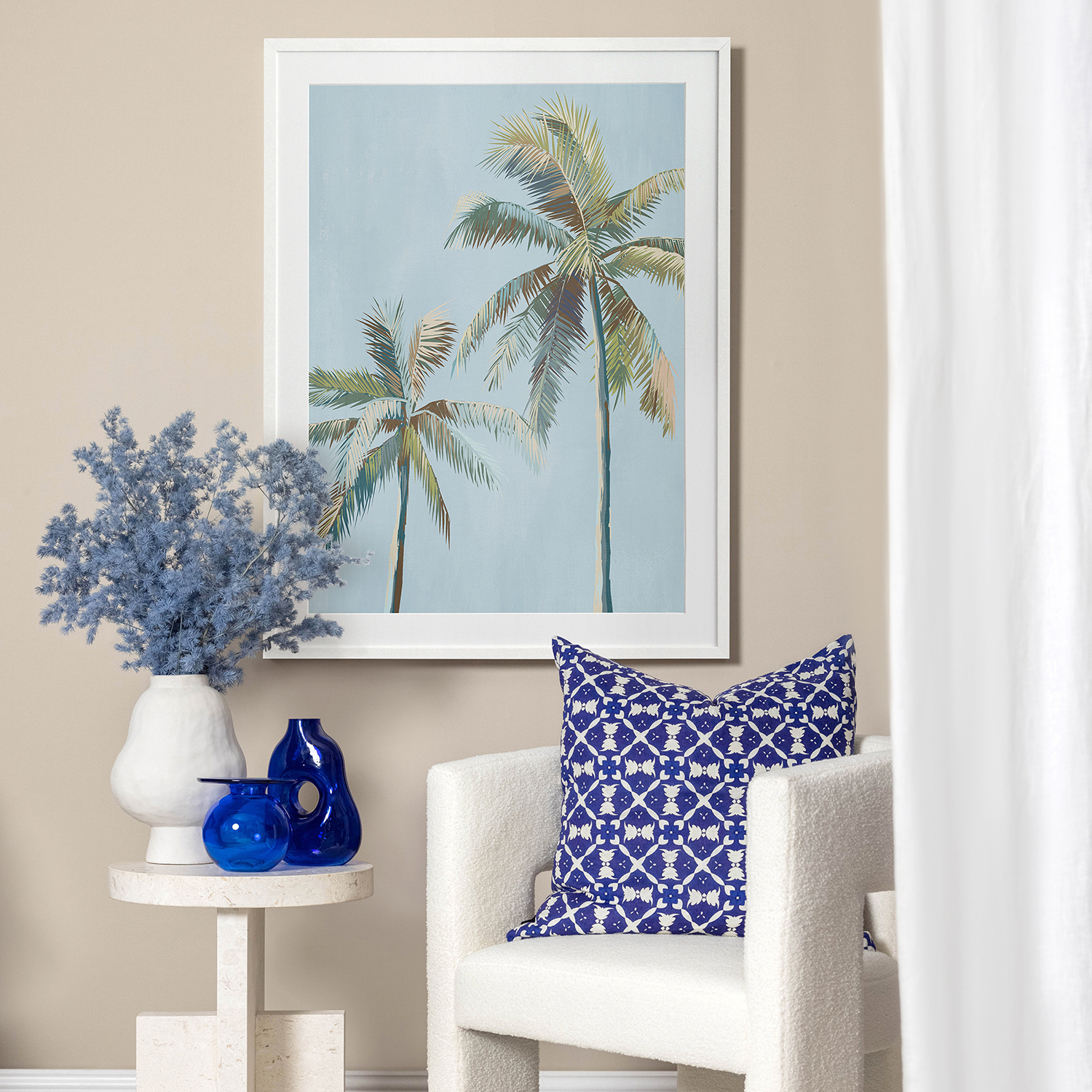 Whispering Palms Printed Wall Art