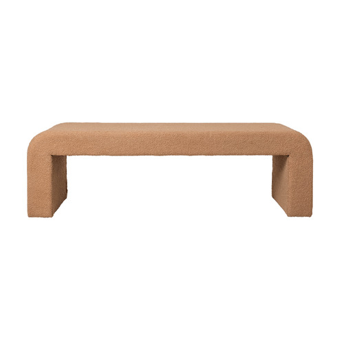 Alcove Studio Felix Boucle Bench | Temple & Webster