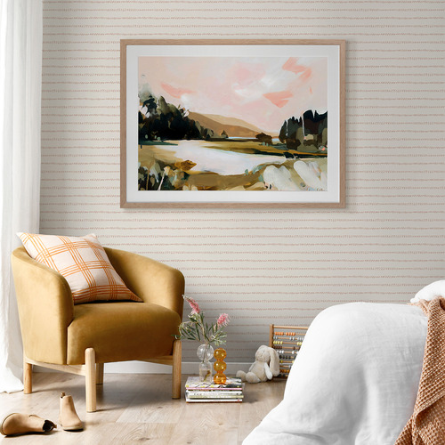 Alcove Studio Lythwood Lake Printed Wall Art | Temple & Webster