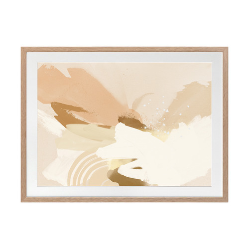 Neutral Flows I Printed Wall Art