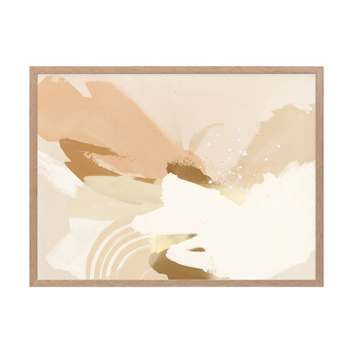 Neutral Flows I Printed Wall Art