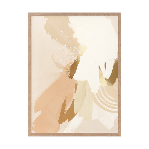 Neutral Flows I Printed Wall Art
