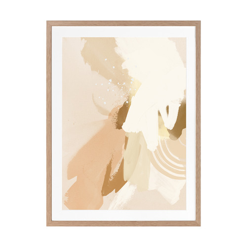Neutral Flows I Printed Wall Art