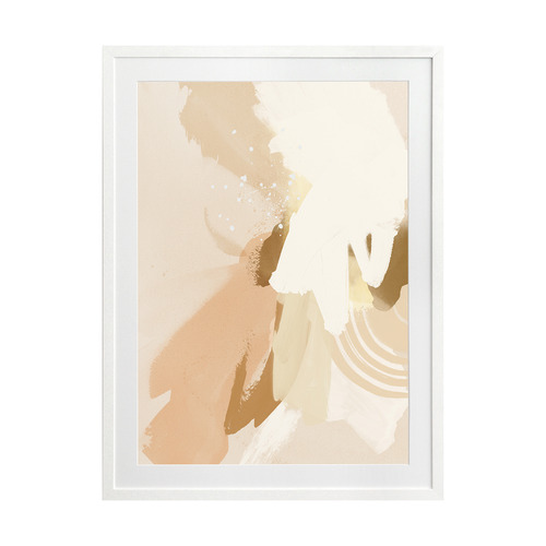 Neutral Flows I Printed Wall Art