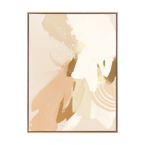 Neutral Flows I Printed Wall Art