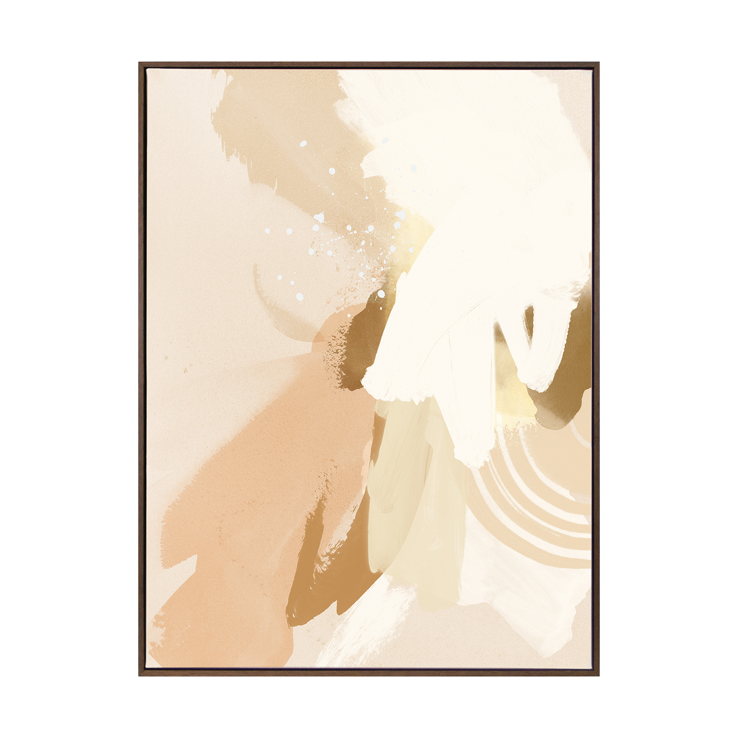 Neutral Flows I Printed Wall Art