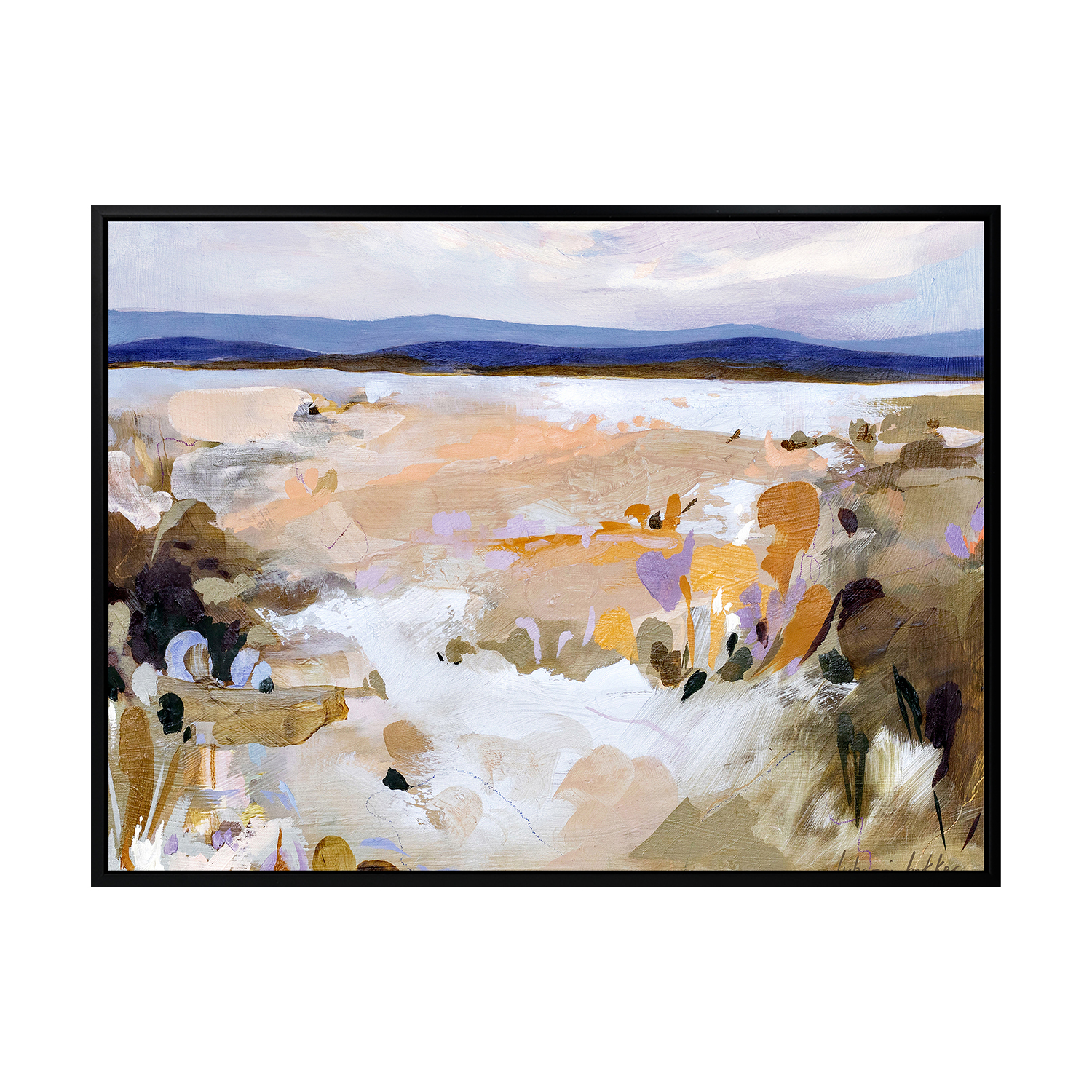Ochre & Purple Cederberg Printed Wall Art