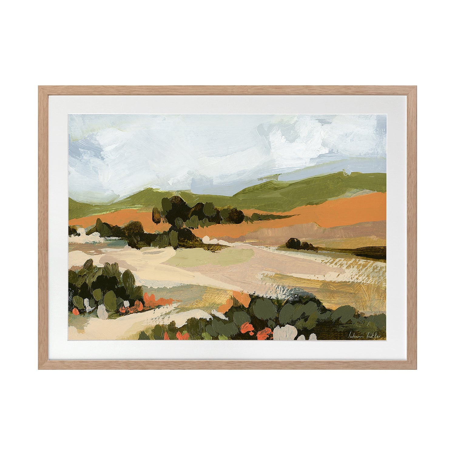 Rolling Hills Printed Wall Art