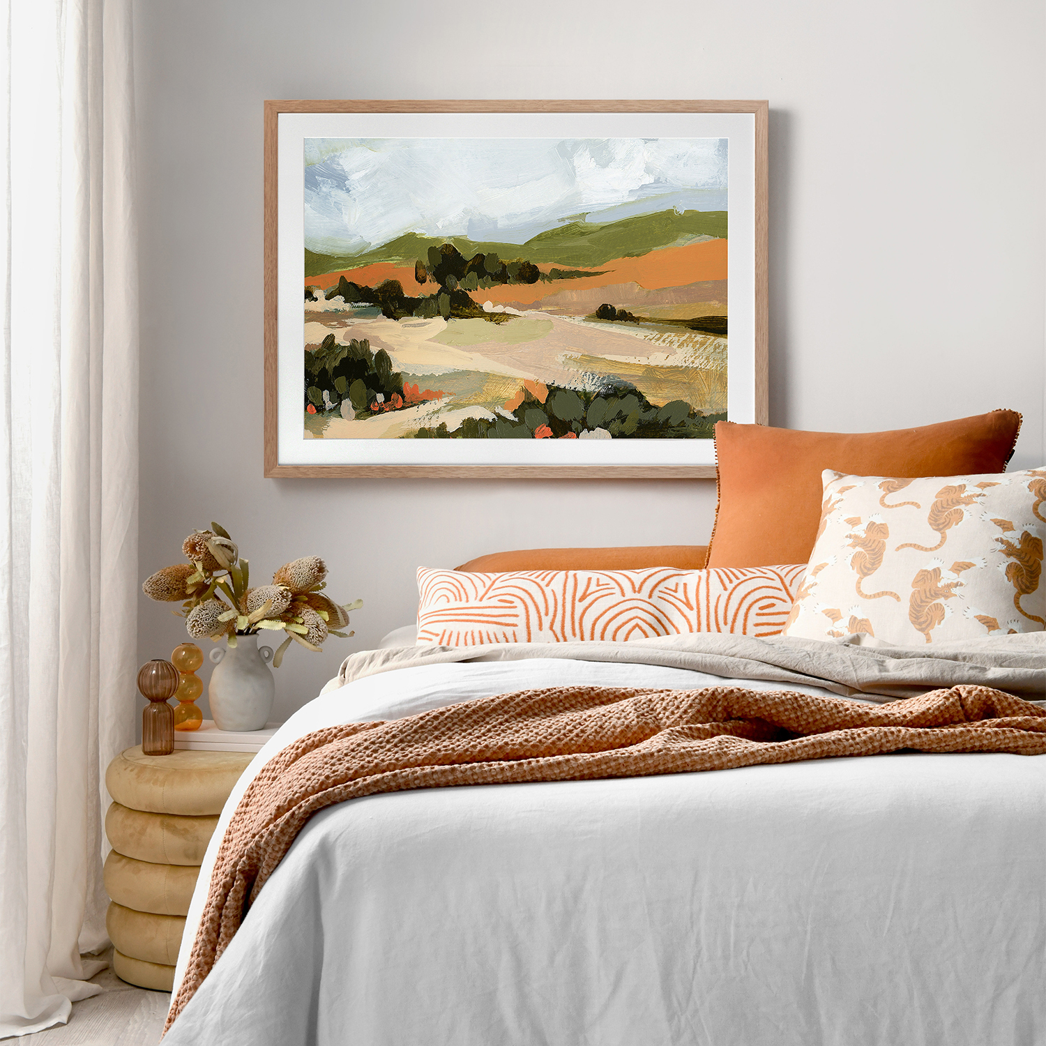 Rolling Hills Printed Wall Art