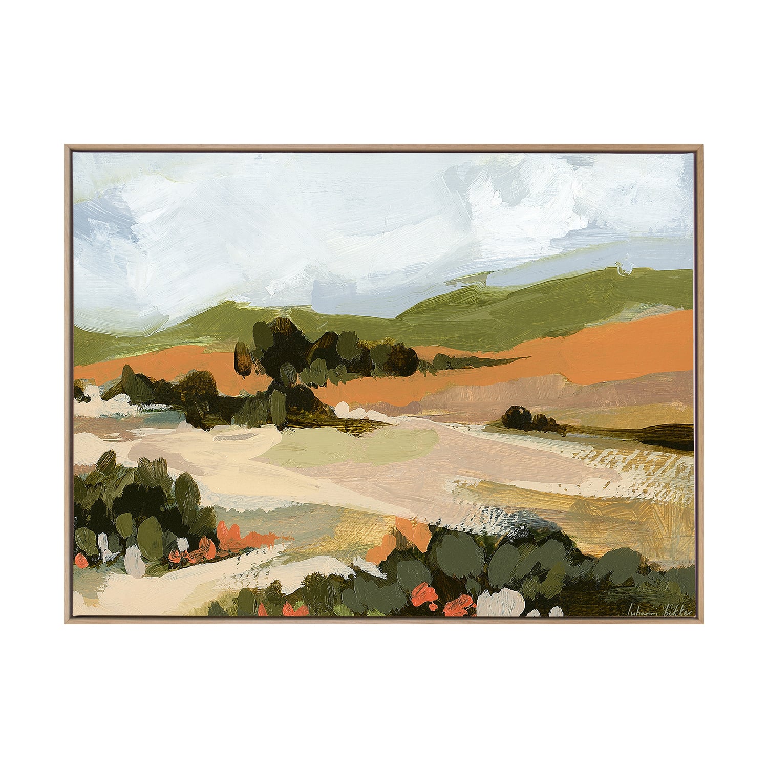 Rolling Hills Printed Wall Art