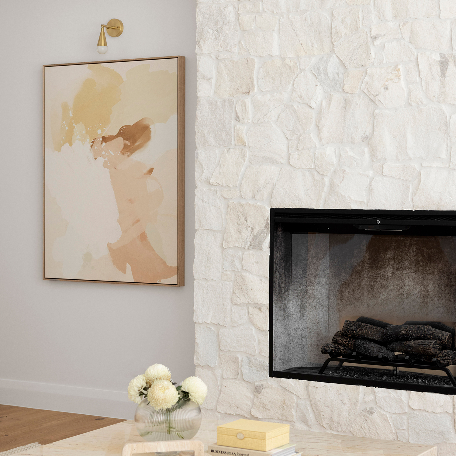 Neutral Flows II Printed Wall Art