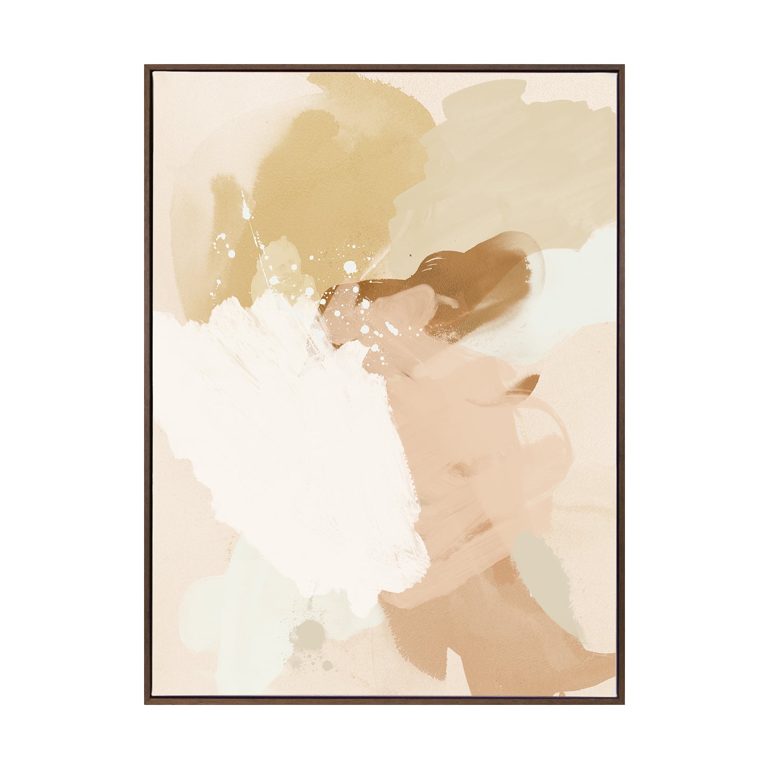 Neutral Flows II Printed Wall Art