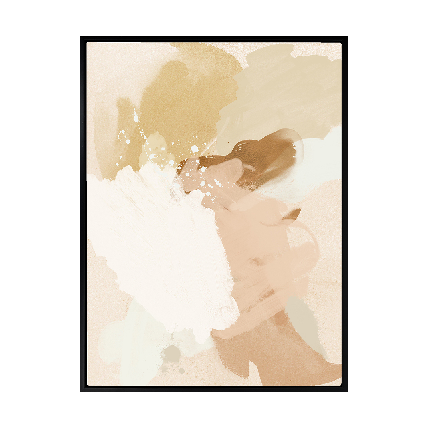 Neutral Flows II Printed Wall Art