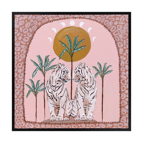 Days on End Pink Printed Wall Art