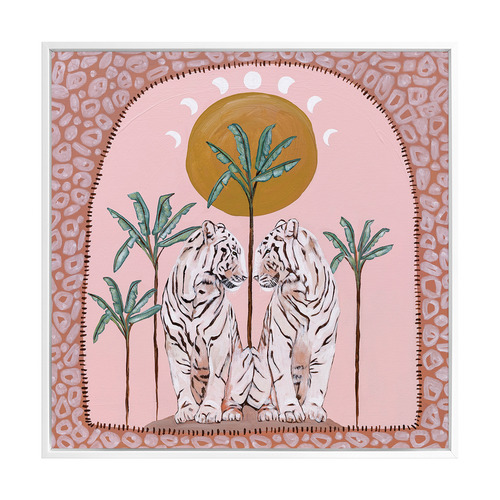 Days on End Pink Printed Wall Art