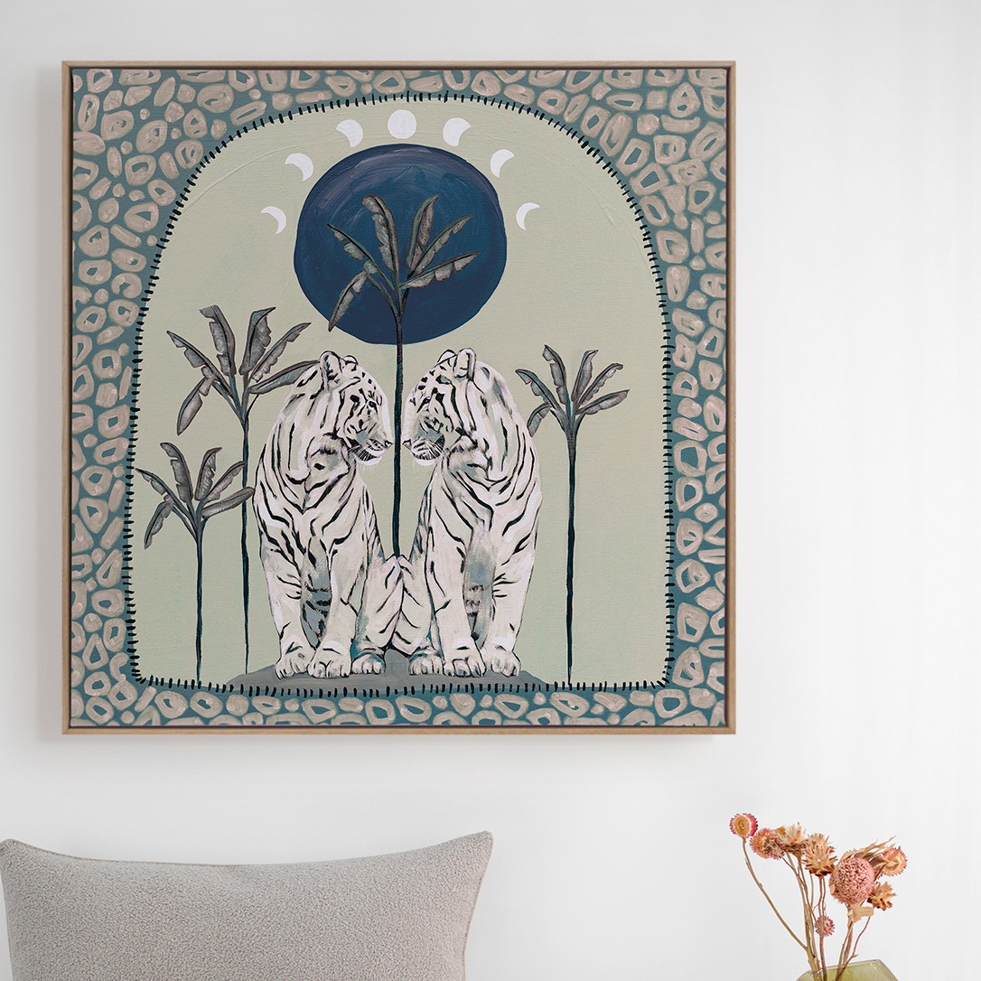 Days on End Green Printed Wall Art