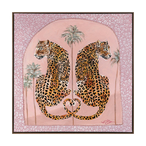 Synchronicity Pink Printed Wall Art