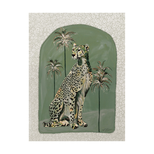 Thinking of You Green Printed Wall Art
